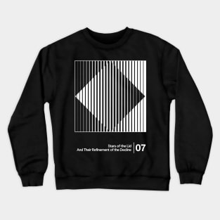 Stars of the Lid - Minimalist Graphic Design Artwork Crewneck Sweatshirt